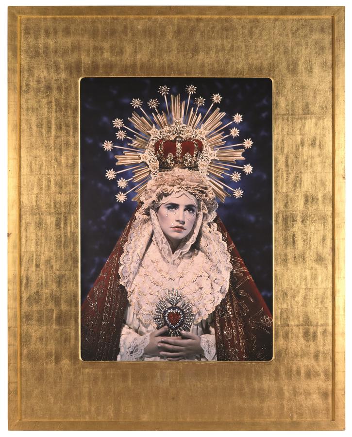 © Pierre et Gilles, 'La Madone au cœur blessé – Lio', 1991 | Collection Pinault