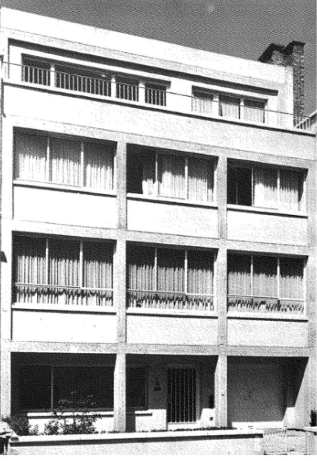 Maison Hamaide d’Odette Filipino (1951), rue Jules Lejeune<br>	