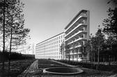 Aino and Alvar Aalto, sanatorium of Paimio, Finland. Exterior view of the south façade, 1930’s. The Alvar Aalto Foundation. Photo: Gustaf Welin.